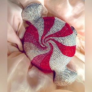 Peppermint Rhinestone Bag!